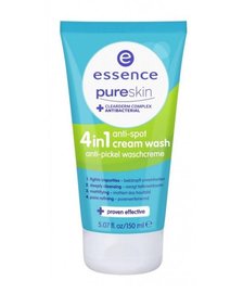 Essence Pure Skin 4 в 1 Üz Yumaq üçün Anti Bakteroloji Krem