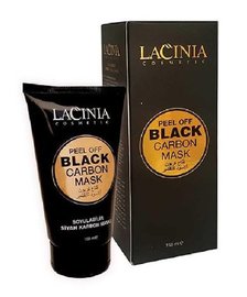 Lacinia Black Carbon Peel-Off Qara Nöqtələrə qarşı Qara Pilinq-Maska