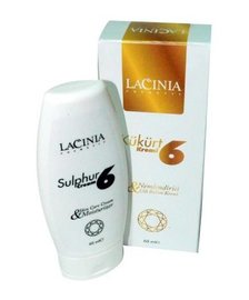 Lacinia Sulphur Cream 6 Sızanaqlara qarşı Üz Kremi